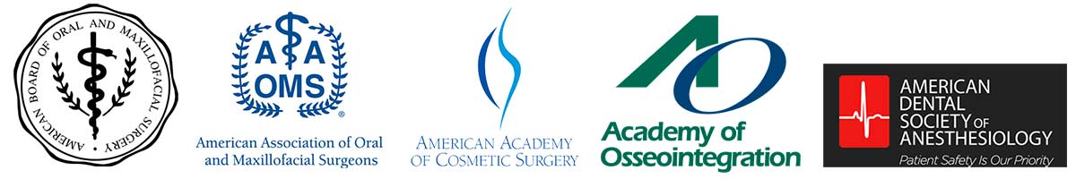 various logos of dental associations