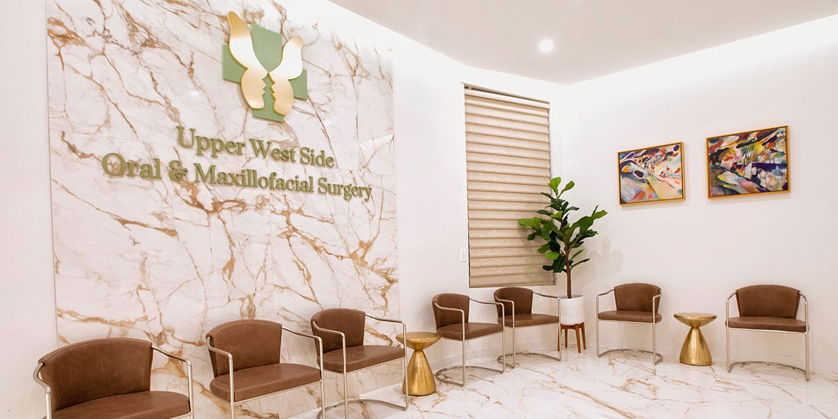 lobby of Upper West Side Oral & Maxillofacial Surgery